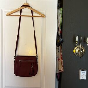 St. John’s Bay Burgundy Crossbody Bag
